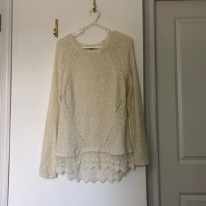 Cream Sweater